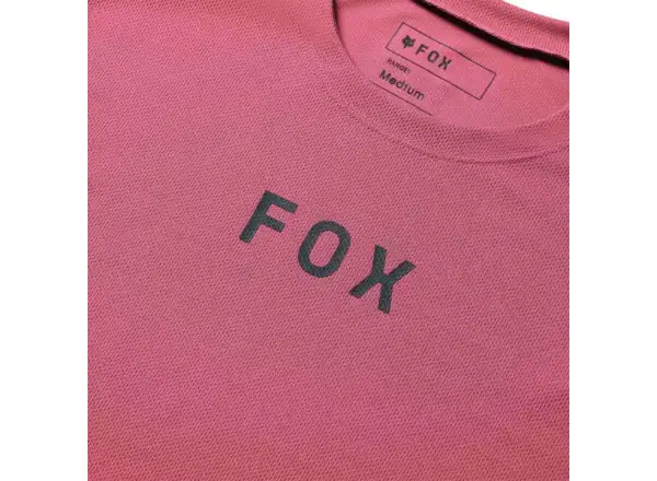 Fox Ranger Wordmark men's jersey short sleeve Berry