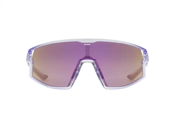 Uvex Skyryse sunglasses Clear Purple/Mirror Lavender