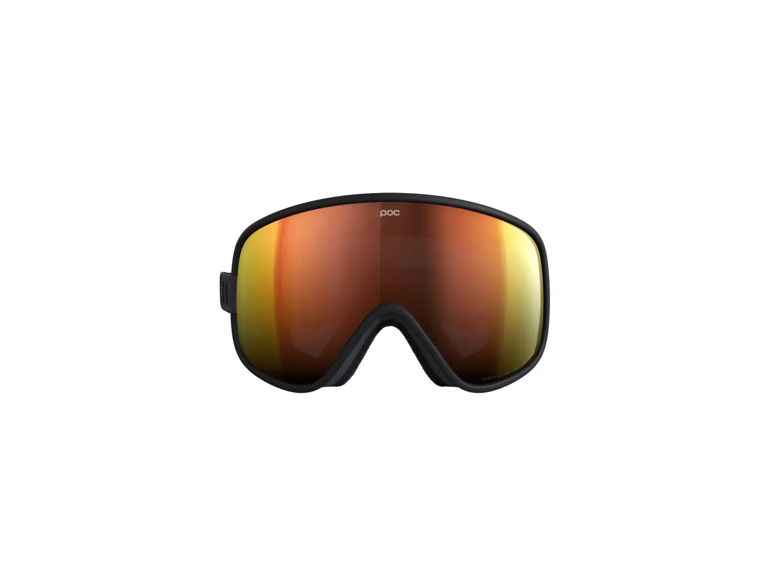 POC Vitrea Mid ski goggles Uranium Black/Partly Sunny Orange