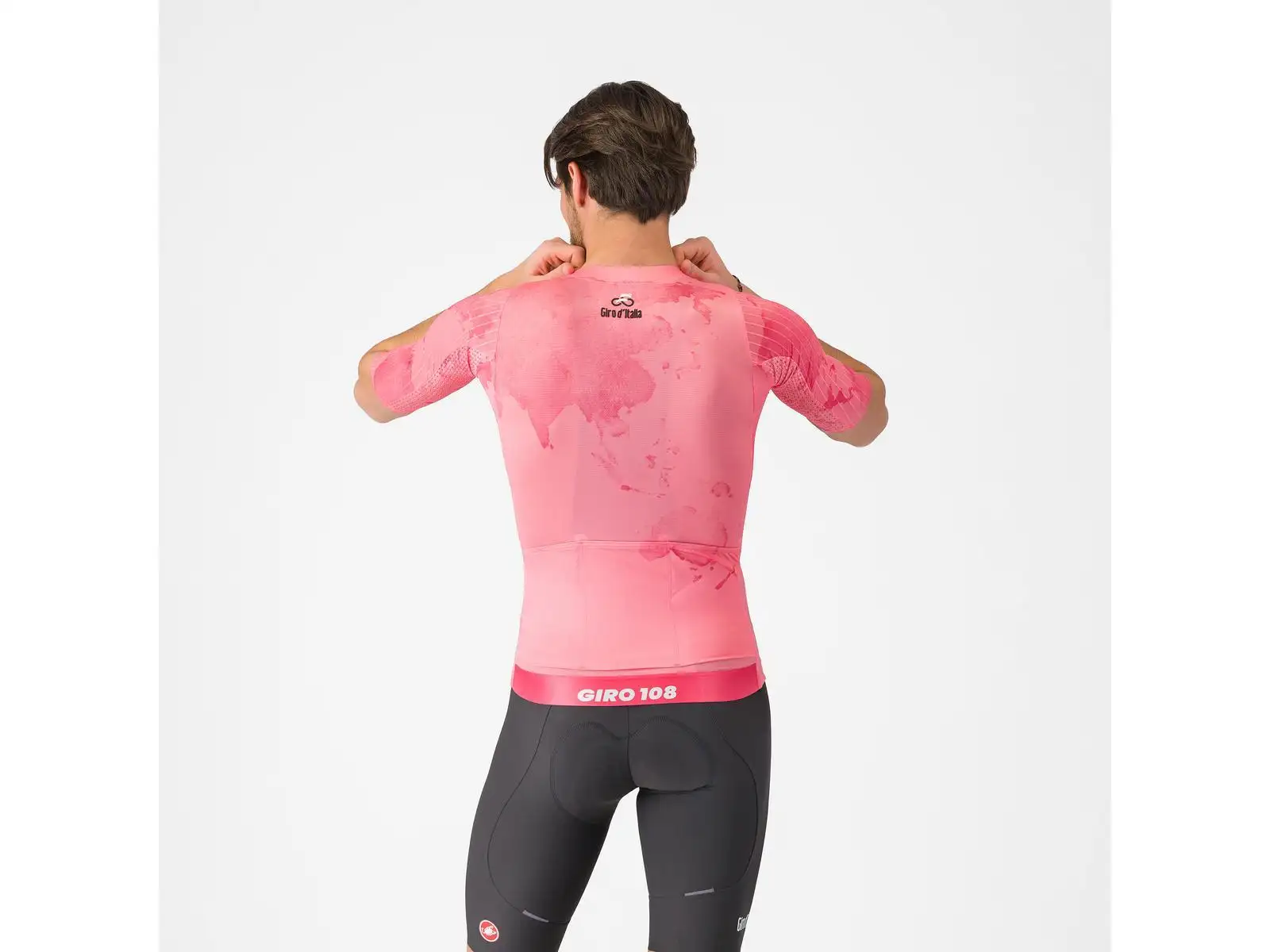 Castelli Giro 108 Race 8S men's jersey short sleeve Rosa Giro