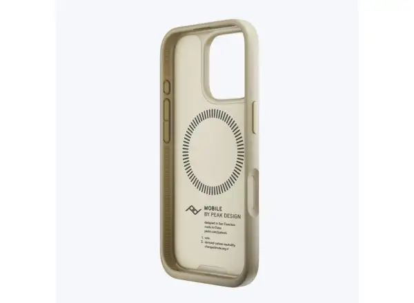Peak Design Mobile Everyday Clarino Case iPhone 16 Pro phone case Bone