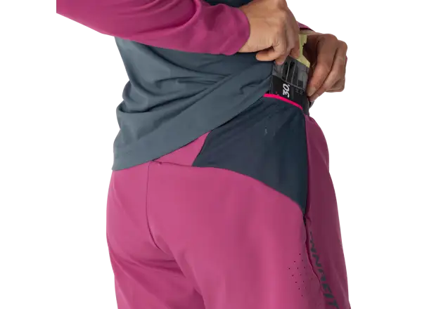 Dynafit Alpine Pro 2in1 women's running shorts Magenta