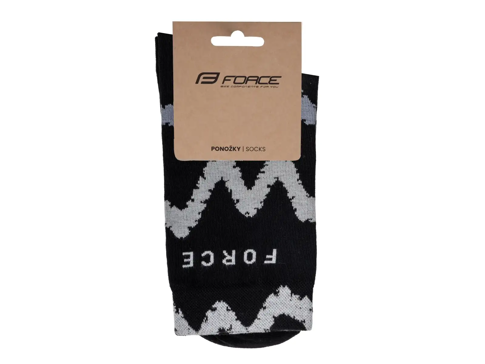 Force Endure cycling socks black/grey
