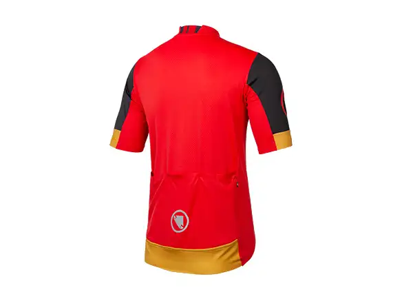 Endura FS260 men's short sleeve jersey Pomegranate
