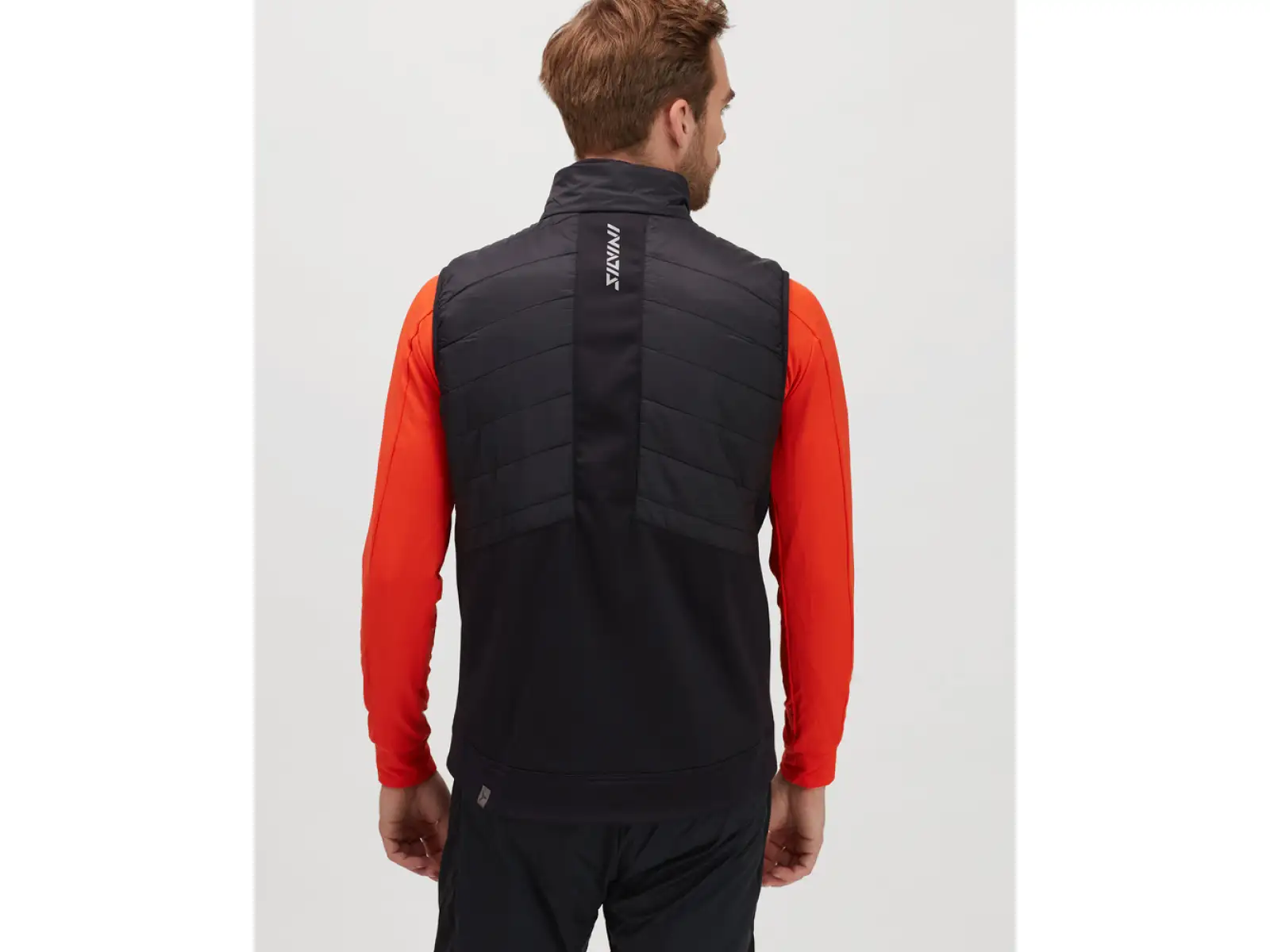 Silvini Grotte men's insulated vest Black/Cloud
