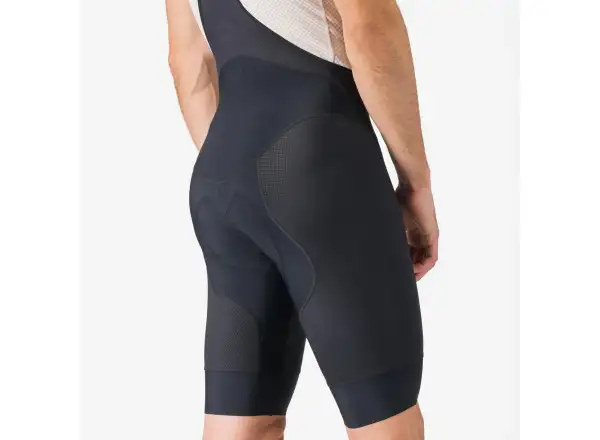 Castelli Competizione 2 men's shorts with insert and braces Black
