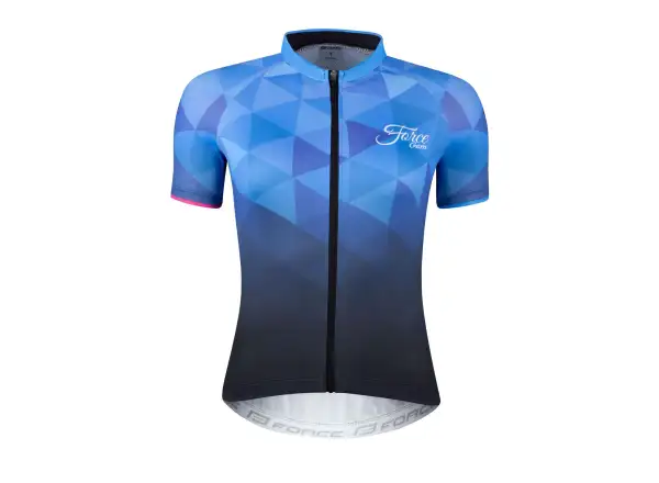 Force Gem women's jersey short sleeve Blue