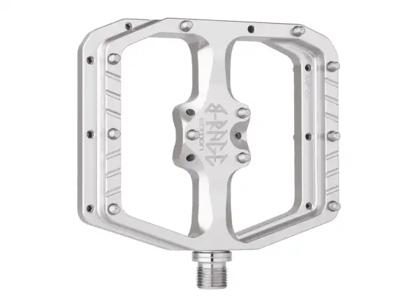 Burgtec Penthouse MK5 B-Rage Edition platform pedals Rhodium Silver