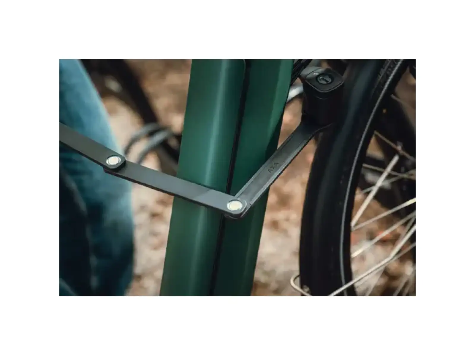 AXA folding lock Fold 110 black