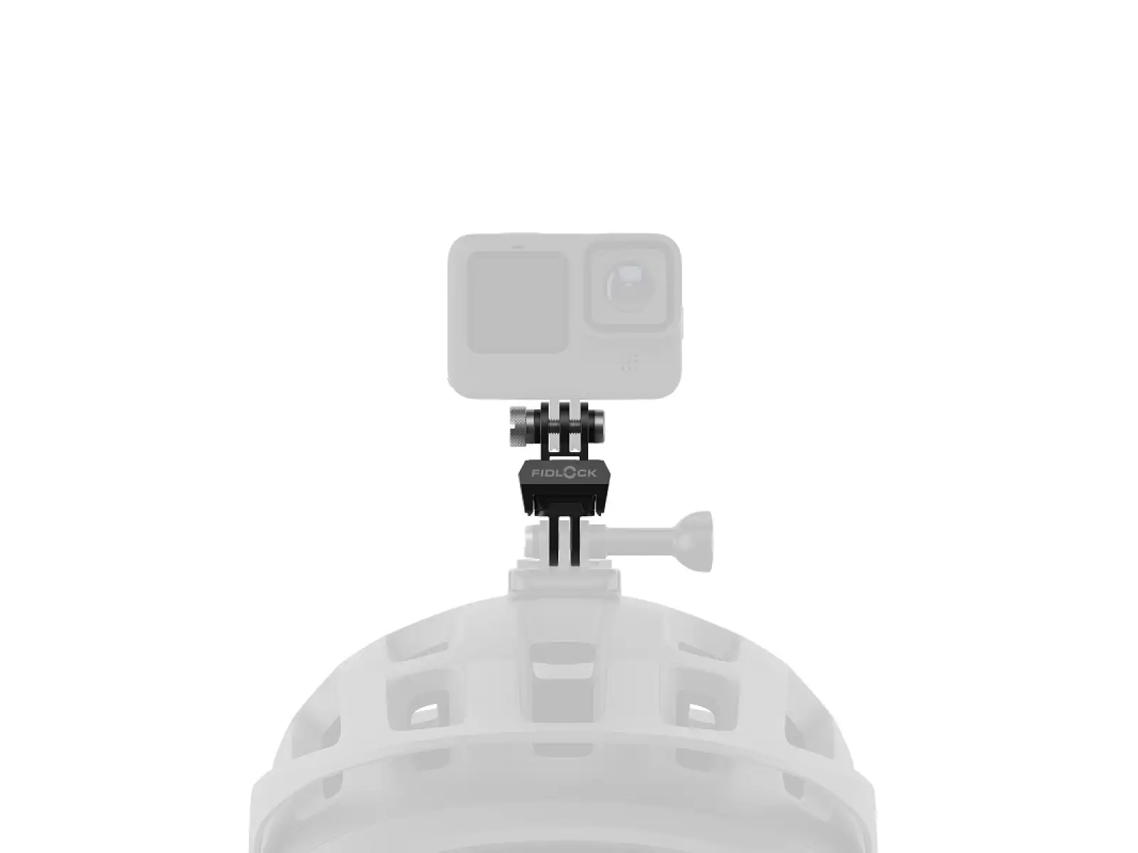 Fidlock Pinclip action camera mount black