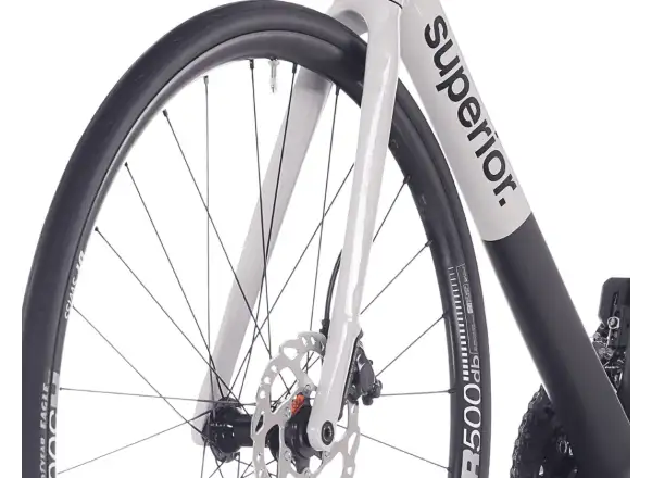 Superior RR 9.5 road bike Matte Carbon / White