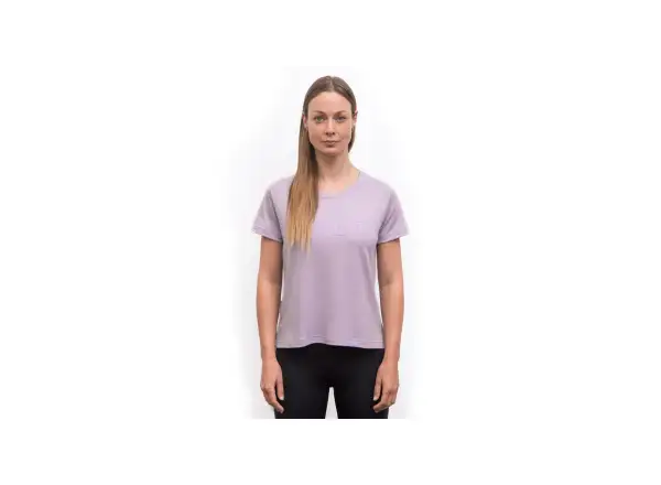 Sensor Merino Blend Elements women's T-shirt short sleeve Mystic Violet