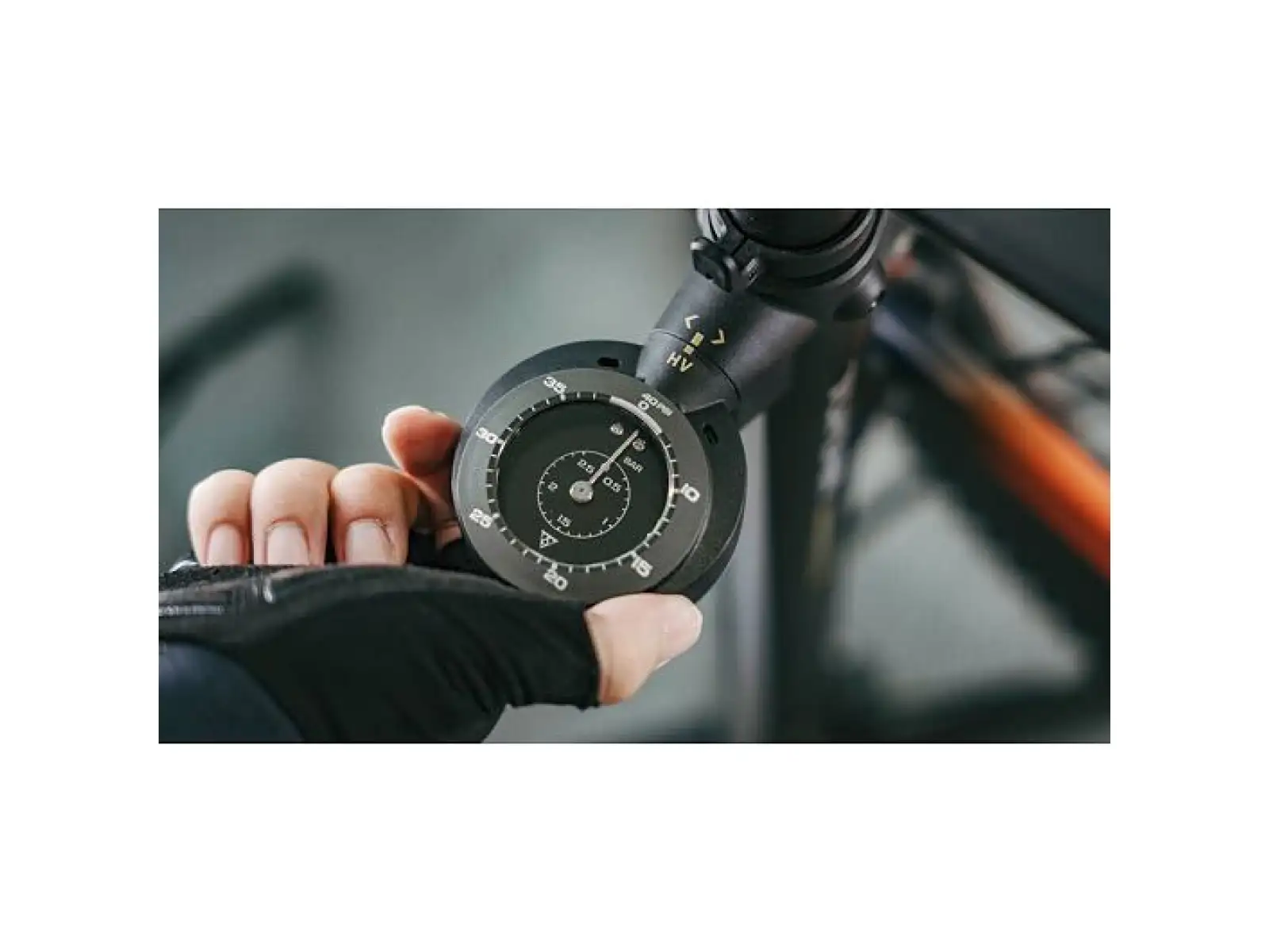 Topeak Transformer eUP 2Stage workshop pump black