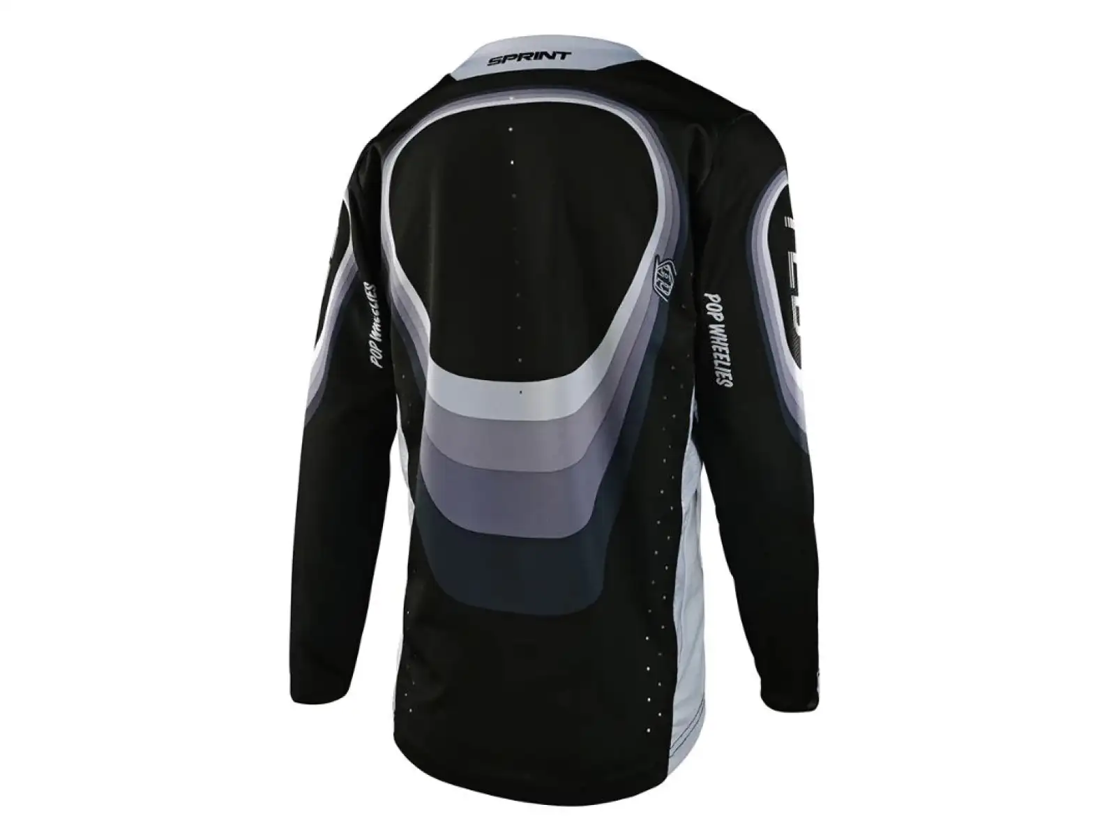 Troy Lee Designs Sprint Reverb youth jersey long sleeve Black