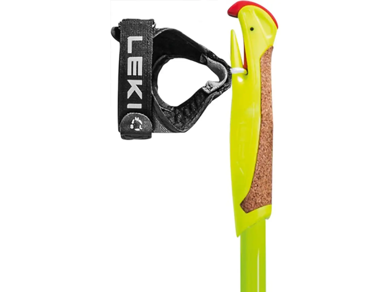 Leki PRC Junior cross-country poles neon yellow/black/light anthracite