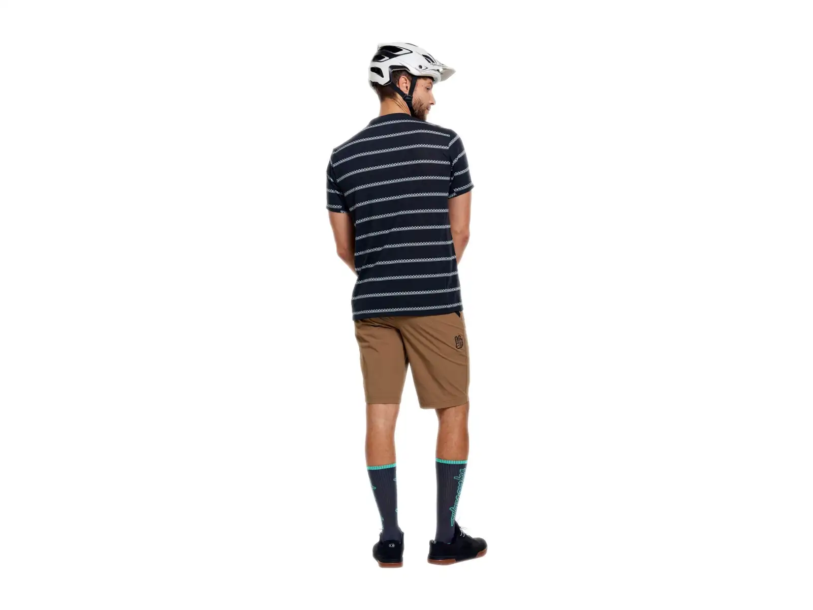 Troy Lee Designs Skyline Ride men's jersey short sleeve Checked Out Carbon