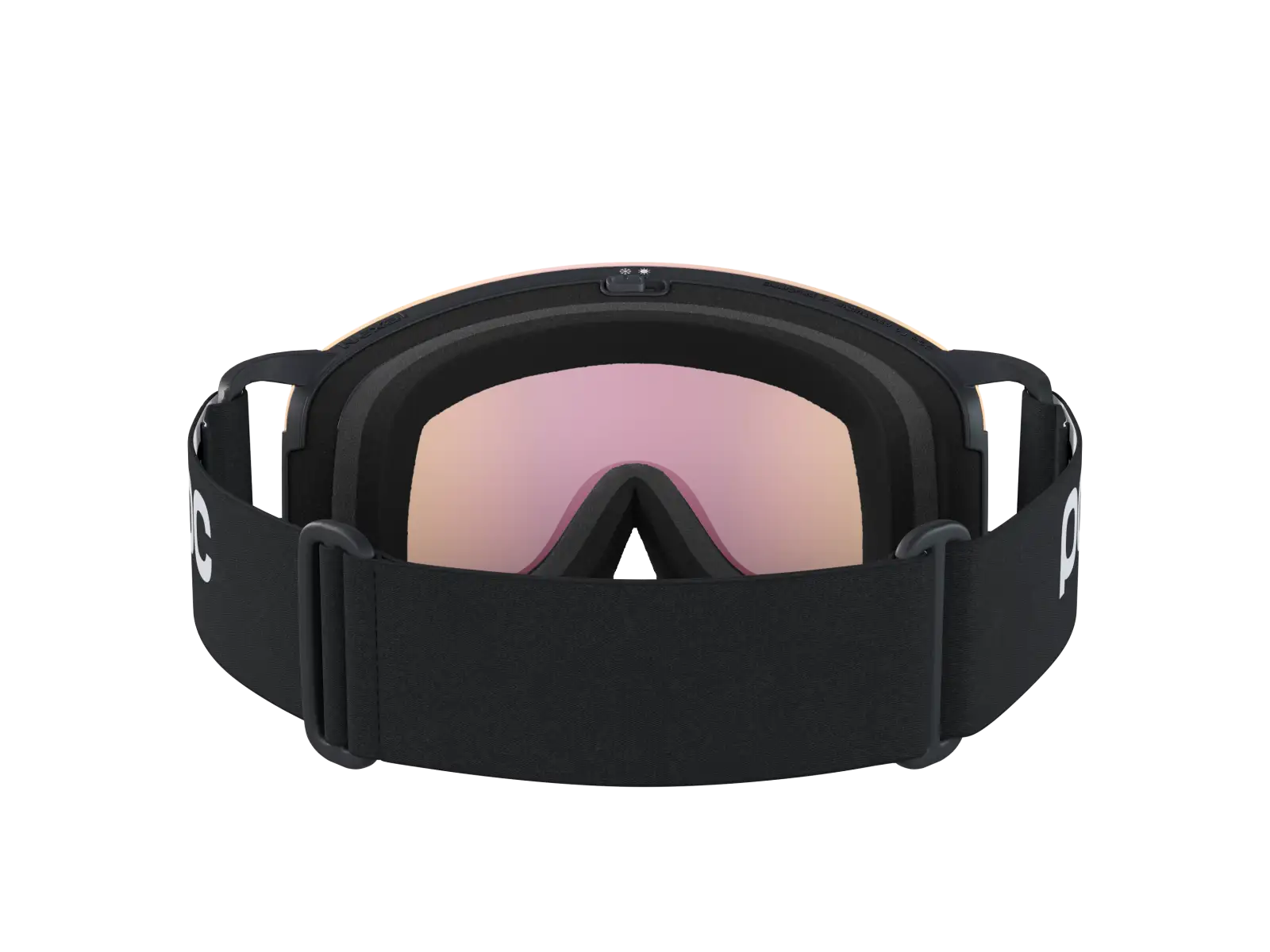 POC Nexal ski goggles Uranium Black/Partly Sunny Orange