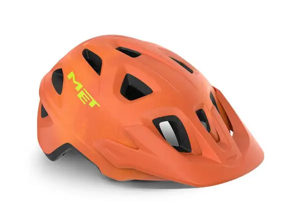 MET Eldar cycling helmet orange matte size UNI