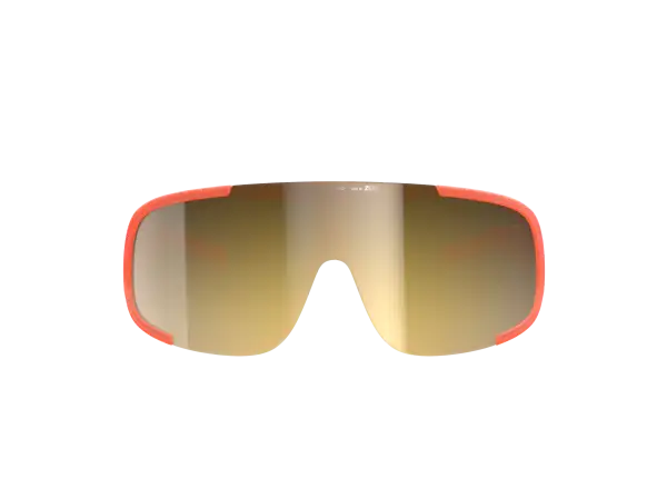 POC Aspire glasses Fluorescent Orange Translucent/Clarity Road/Partly Sunny Gold