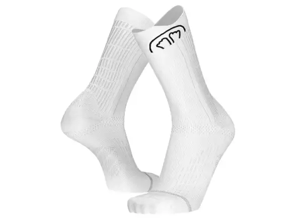 Sidas Run Anatomic Crew running socks white