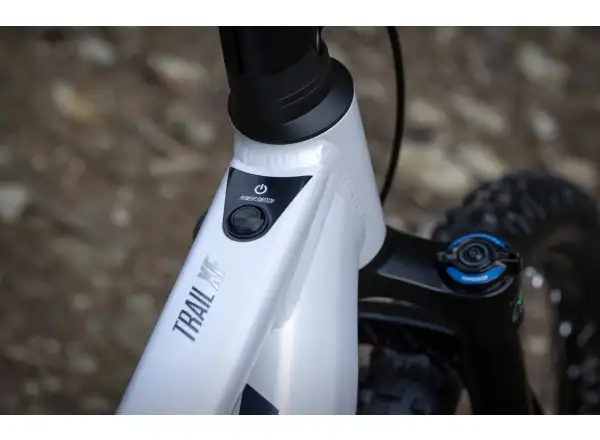 Superior eXF 9039 full-suspension e-bike Gloss White/Chrome Silver