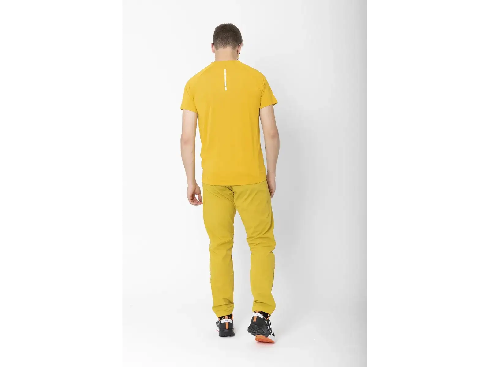 2117 of Sweden Huli men's t-shirt short sleeve Dark Yellow