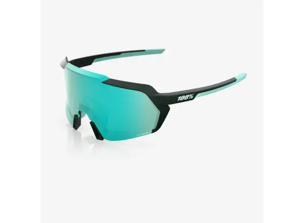 100% Korbin sports glasses Matte Juniper/HiPER Mint Mirror Lens