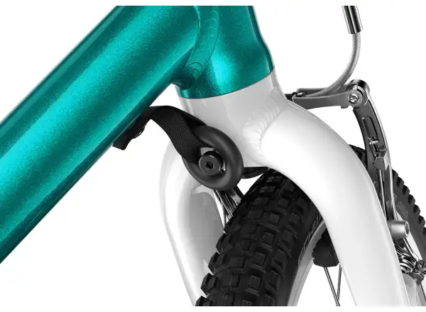 Woom GO 1 Plus Metallic Turquoise 14 children's balance bike