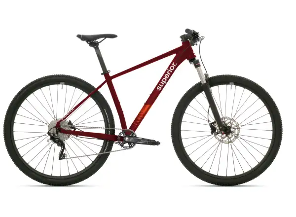 Superior XC 6.9 mountain bike Matte Dark Red/Red
