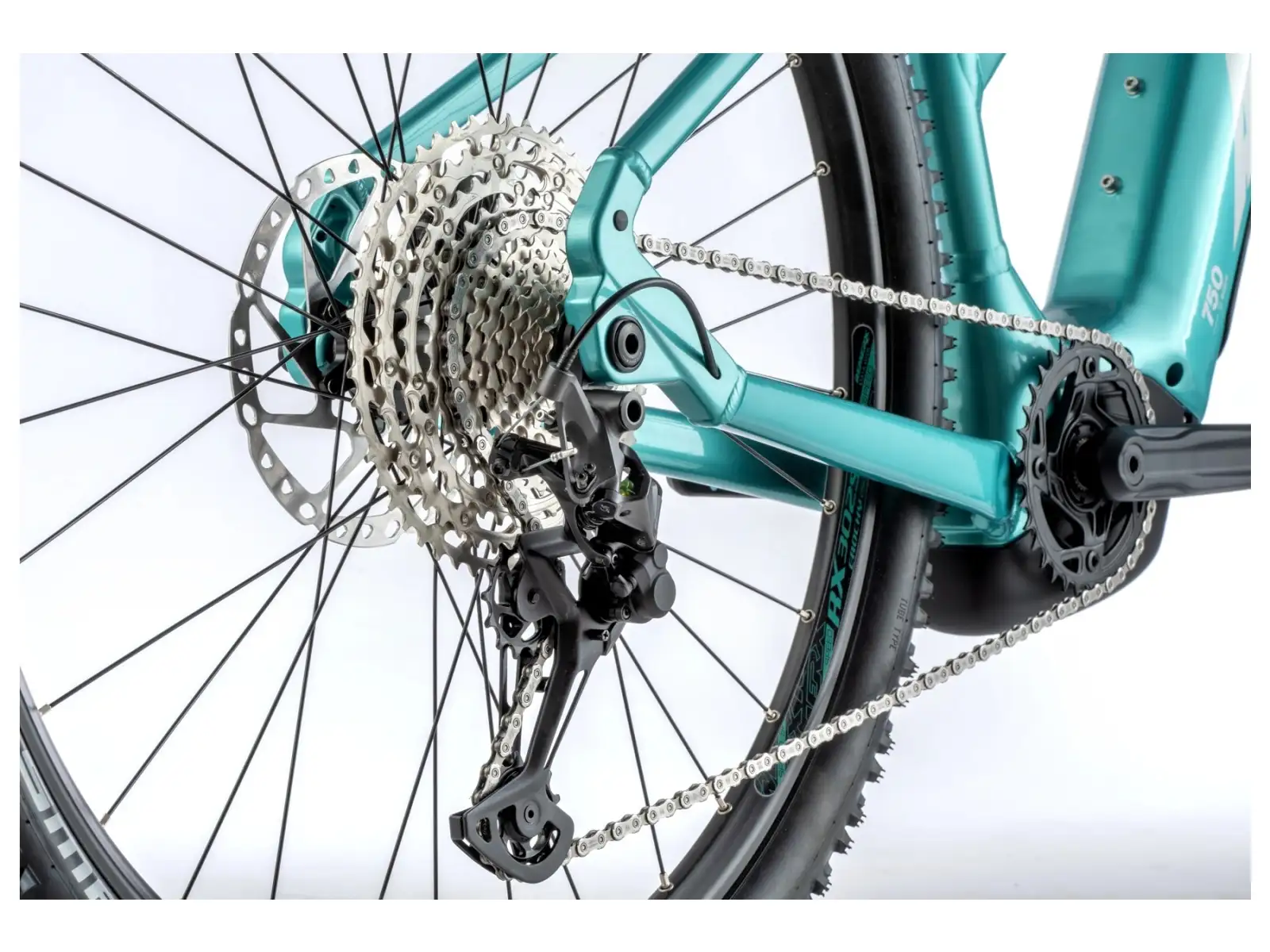 Apache Hupahu 2 Bosch Lady 1000 Wh women's mountain e-bike turquoise