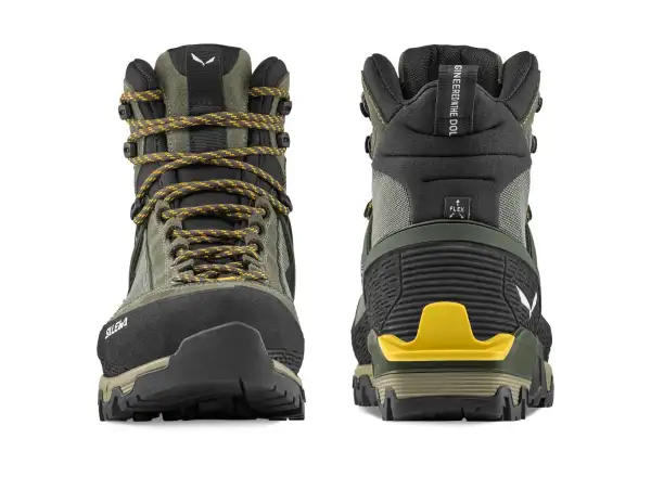 Salewa Mountain Trainer 3 Tech Mid GTX men's hiking boots Faded Green/Forest Night