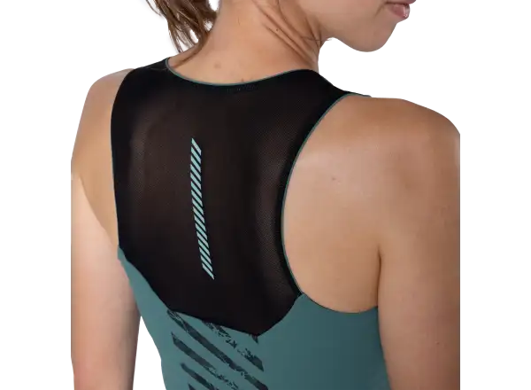 Dynafit Trail Crop Top women's sleeveless shirt Black Out