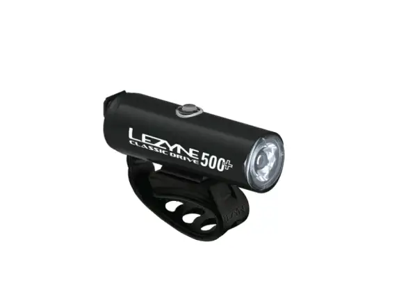 Lezyne Classic Drive 500+ Front Light Satin Black
