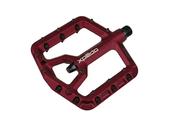 X-pedo Trident Large platform pedals red