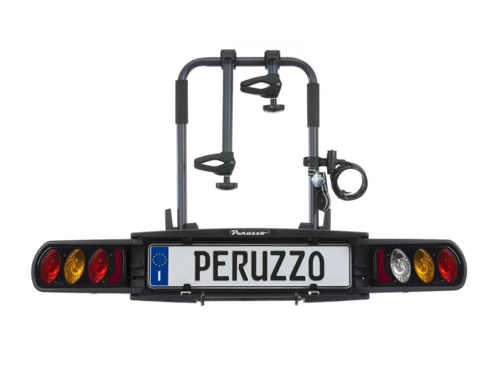 Peruzzo Pure Instinct towbar bike rack for 2 bikes