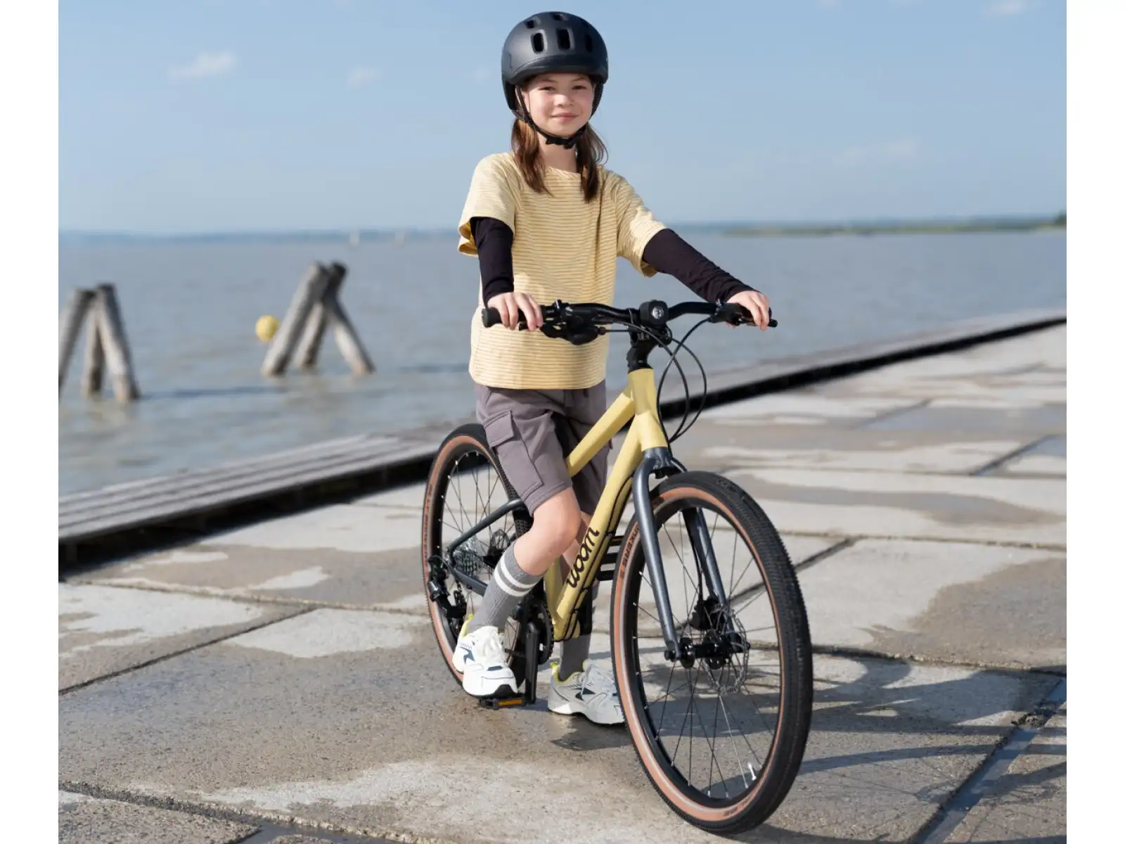 Woom 6 EXPLORE kids bike mellow yellow