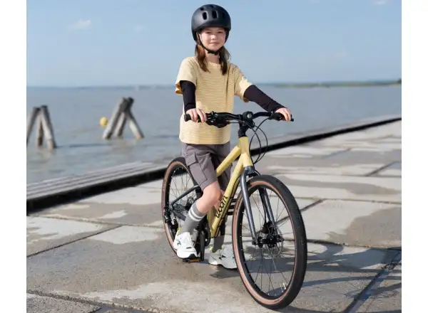 Woom 6 EXPLORE kids bike mellow yellow