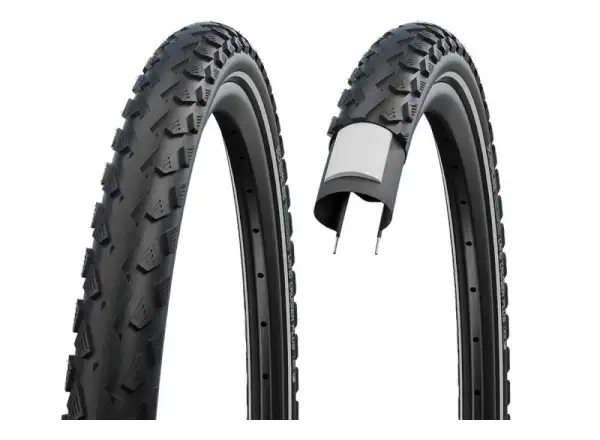 Schwalbe Land Cruiser Plus E25 trekking tire wire Reflex 47-622 - FROM THE BIKE