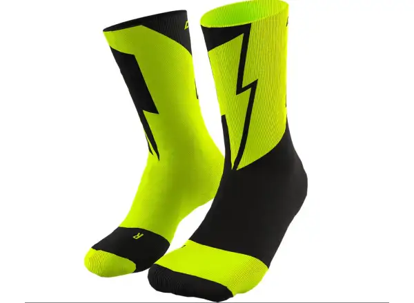 Dynafit No pain No gain sports socks Neon Yellow/Black Out