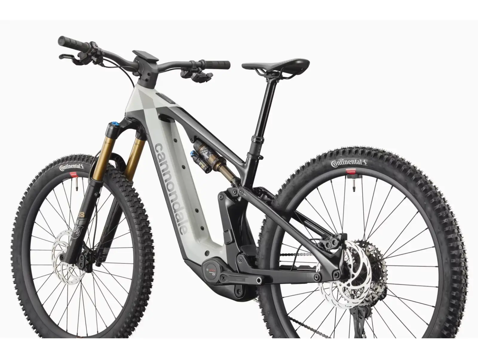 Cannondale Moterra Carbon 1 full-suspension e-bike Tiger Shark (TSK)