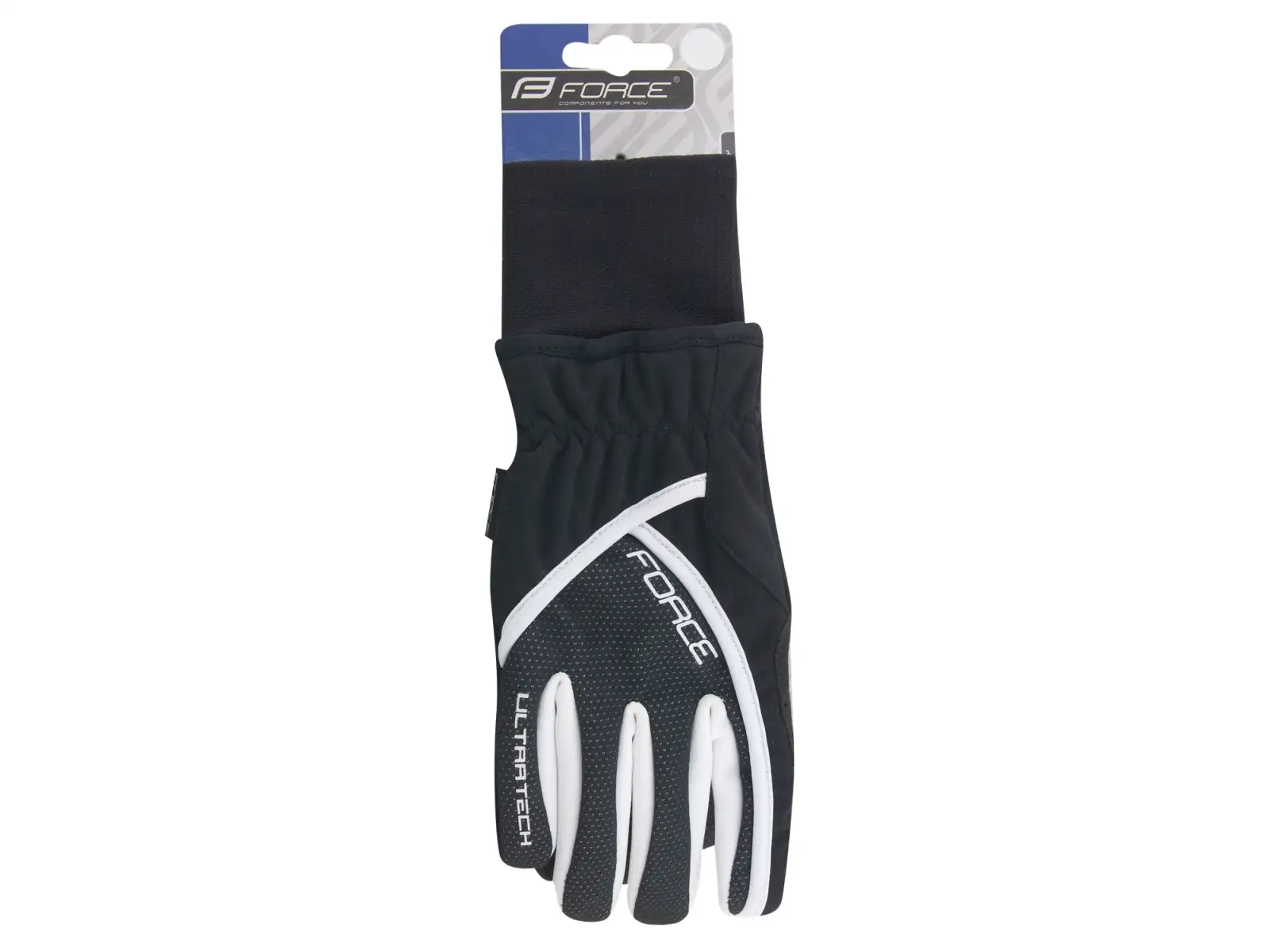 Force Ultra Tech winter gloves black/white