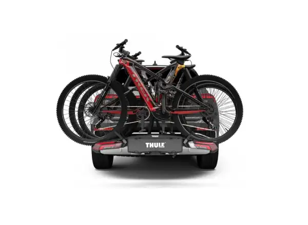 Thule Epos carrier on towbar for 3 bikes