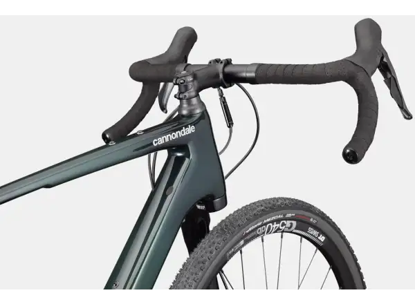 Cannondale Topstone Carbon 2 Lefty gravel bike Green size M