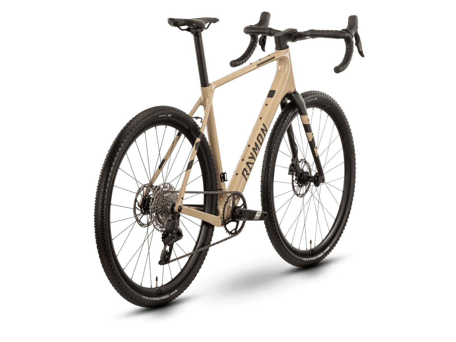 Raymon Soreno Pro Apex AXS gravel bike Sand/Black
