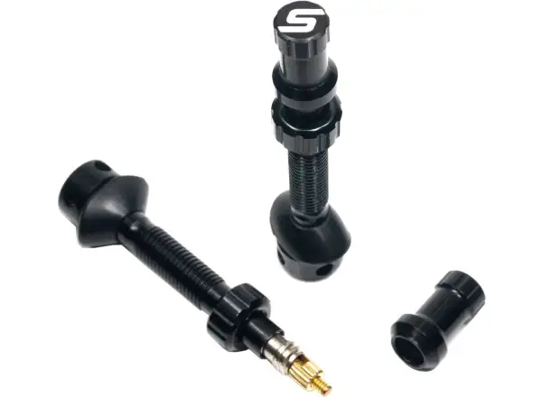 No Tubes Tubeless Universal+ Alu valves - pair