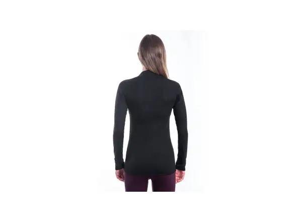 Sensor Double Face women's long sleeve shirt black