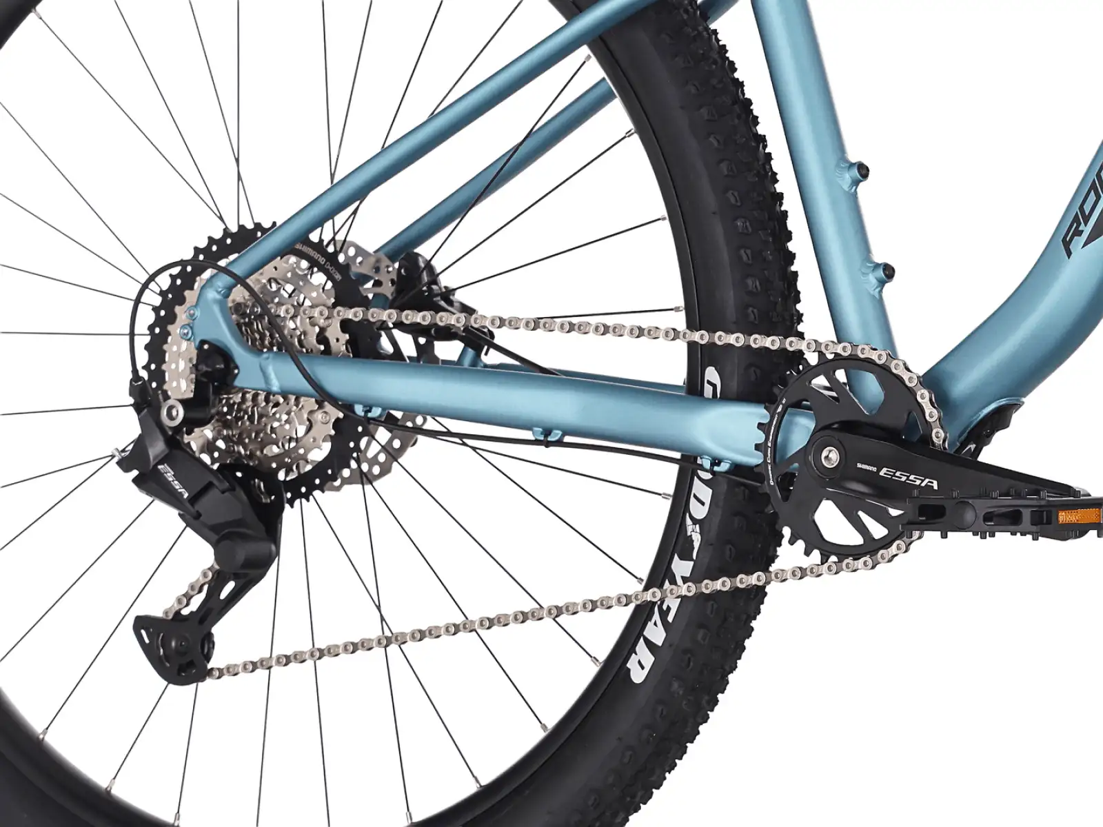 Rock Machine Blizz 10 mountain bike Matte Zircone Blue