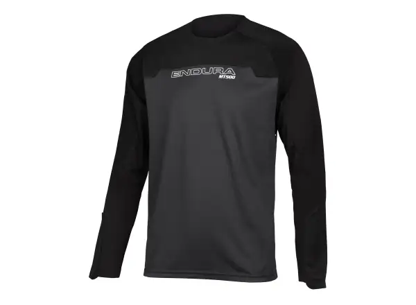 Endura MT500 Burner men's jersey long sleeve Black
