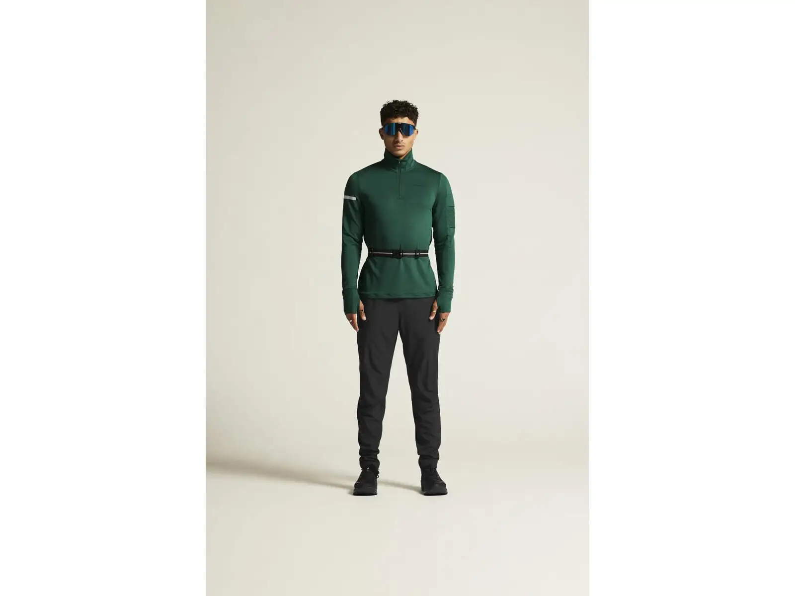 Craft ADV SubZ men's running shirt long sleeve green