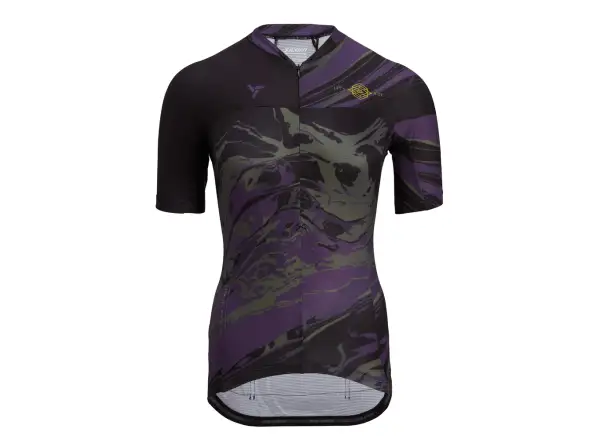 Silvini Catirina women's jersey short sleeve Black/Plum